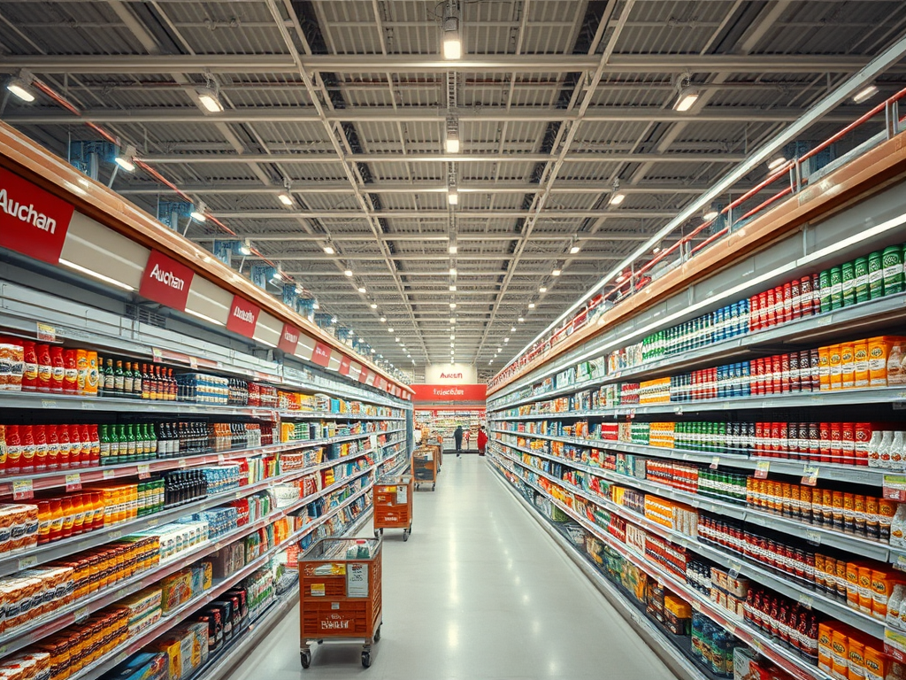 Quand Auchan réduit la surface de ses hypers