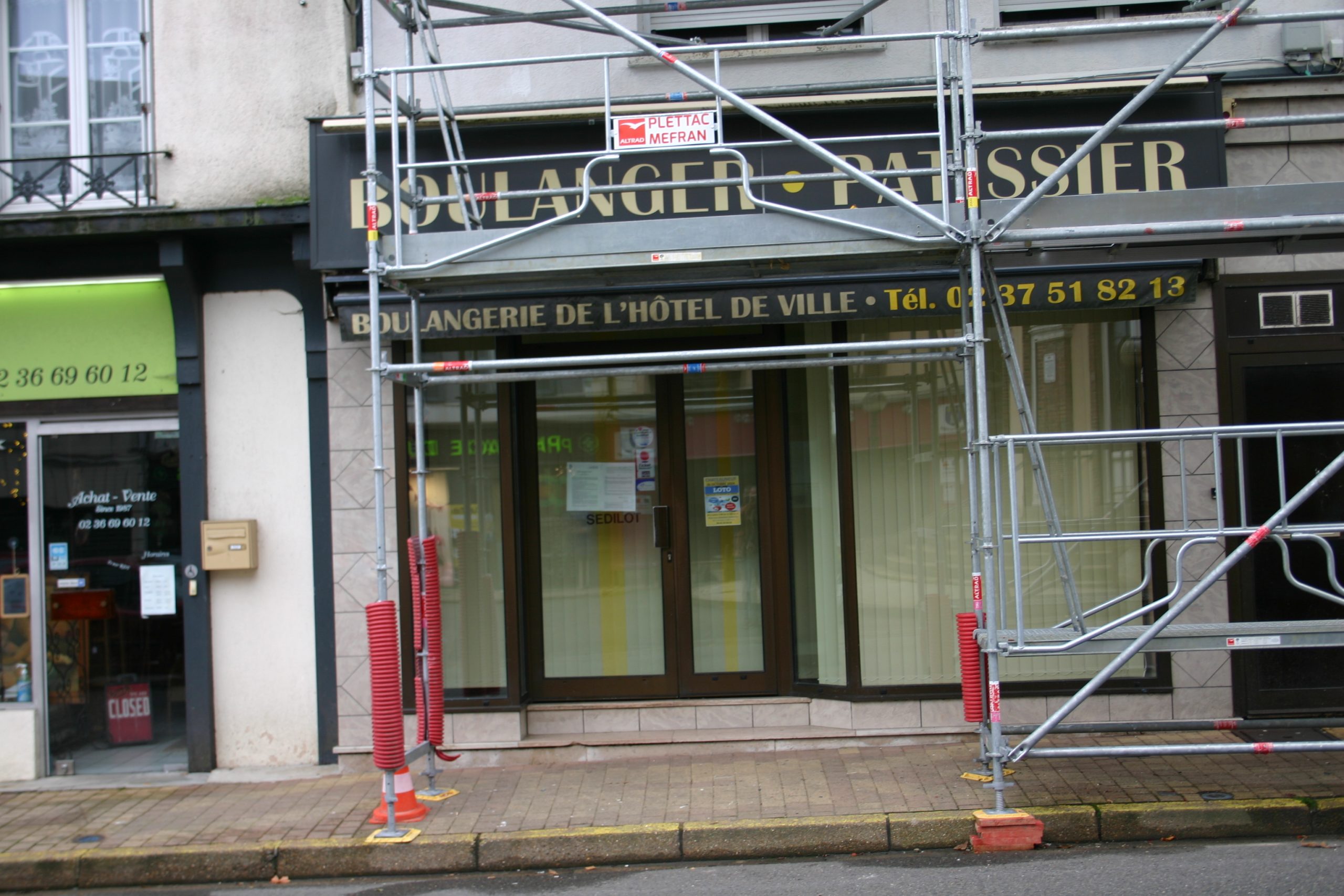 Fermeture administrative d’une boulangerie