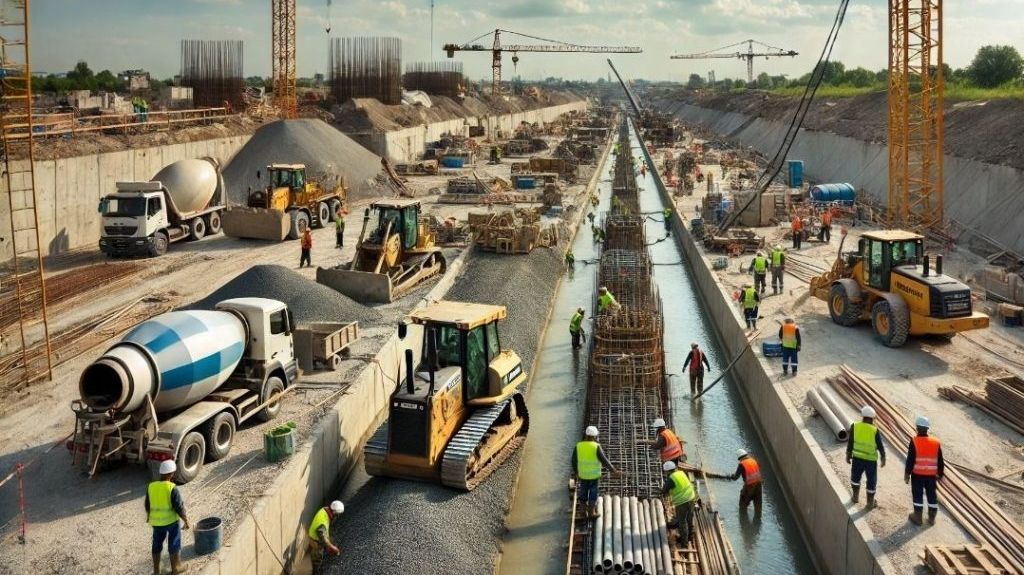 Le futur canal Seine-Nord sera conçu pour accueillir les plus grandes péniches navigant en Europe. Le chantier doit débuter en 2026.