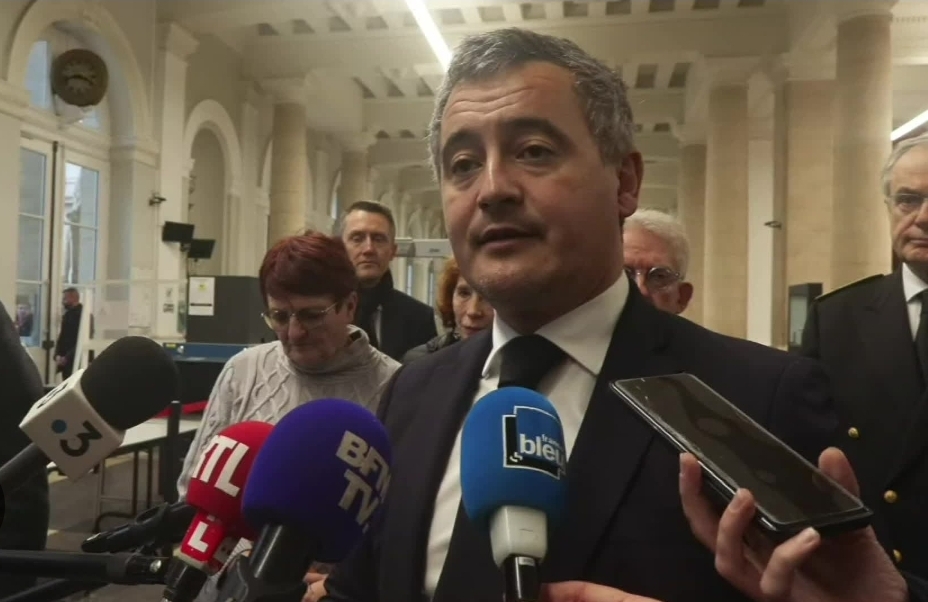 Gérald Darmanin lundi dans le Nord