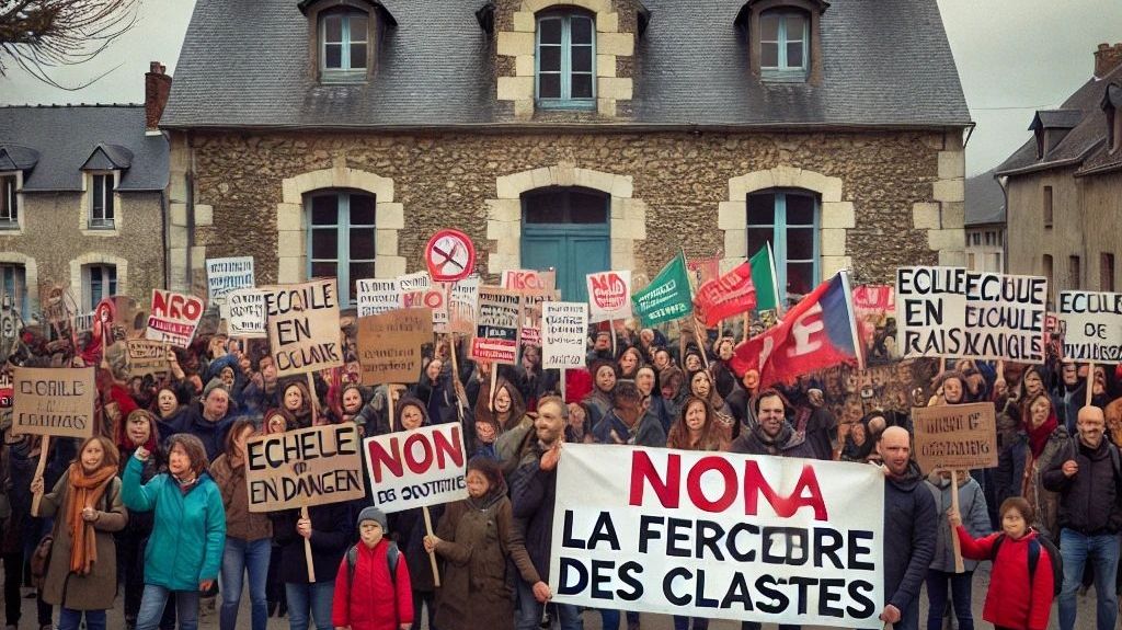 Un appel à la grève et lancé le 4 mars contre la fermeture de classes dans les écoles en milieu rural.