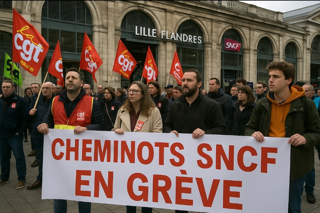 Grève SNCF : pont du 8-Mai sous tension dans le Nord
