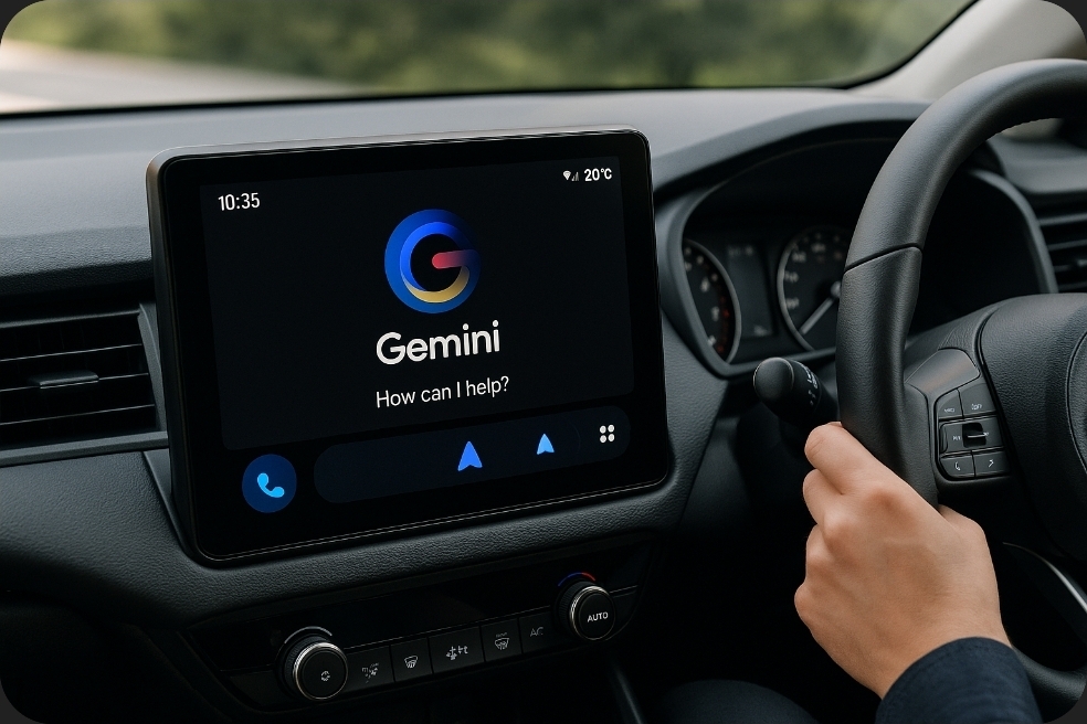 Gemini débarque dans Android auto !