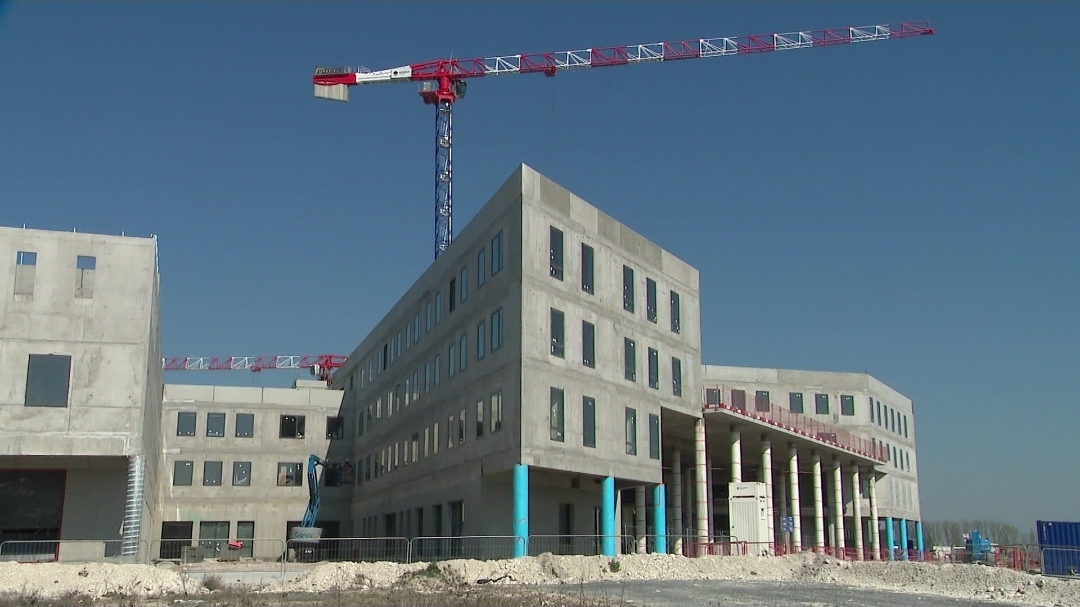 Le futur hôpital prend forme