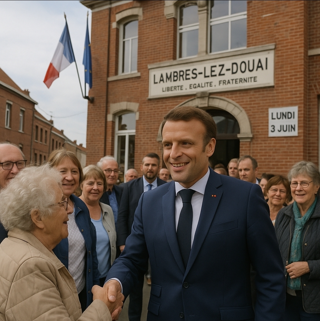 E. Macron dans l’ex-Bassin minier