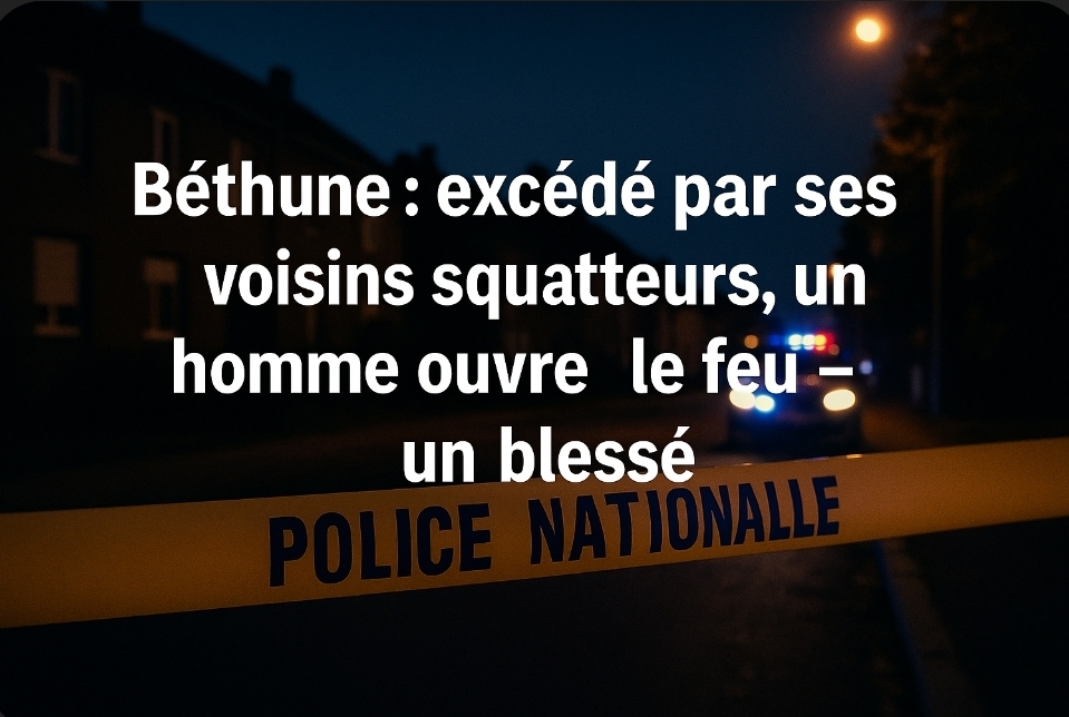 Il tire sur des squatteurs bruyants