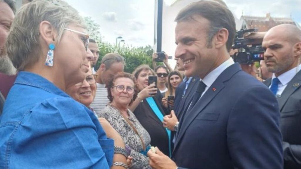 Emmanuel Macron en visite à Lambres-lez-Douai : cap sur la transformation des vieilles cités minières.