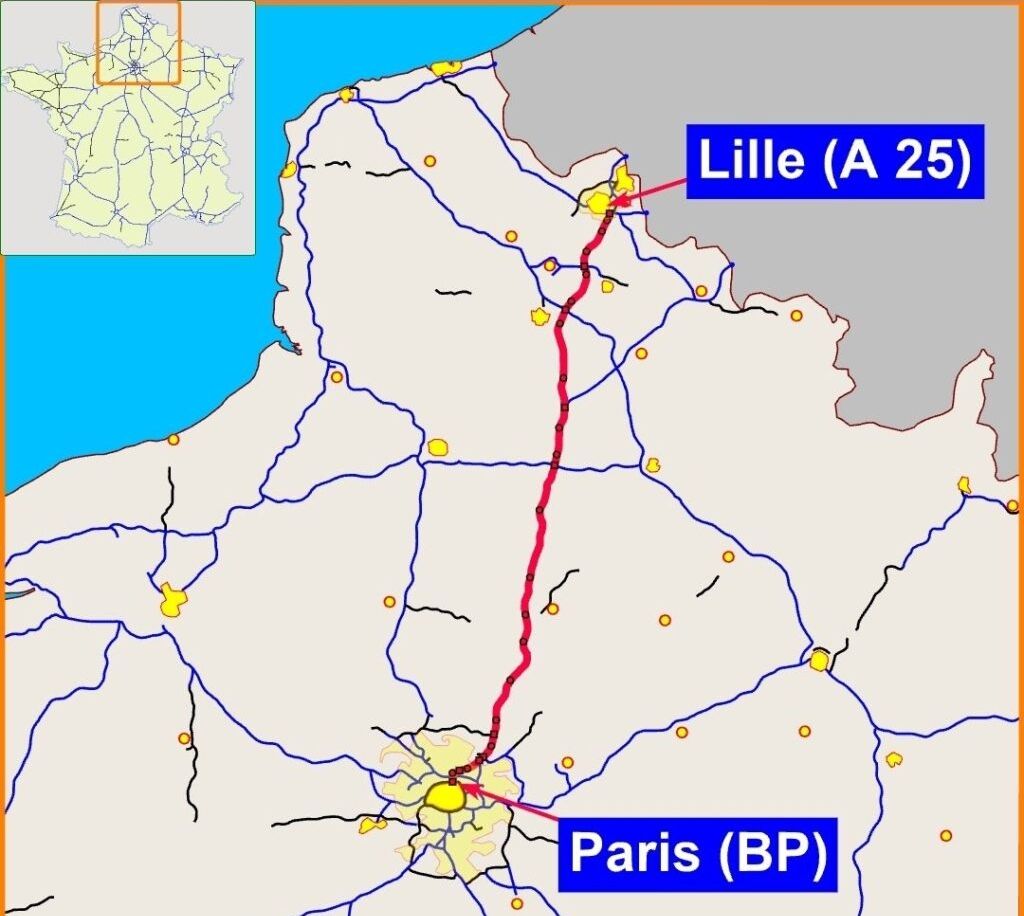 Fermeture estivale de l’autoroute A1 entre Lille et Paris : un chantier stratégique mais mal calé ?
