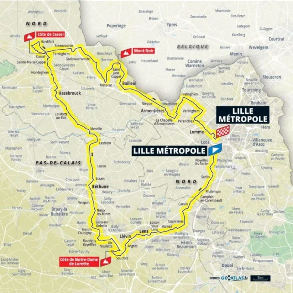 Le Tour de France 2025 s’élance de Lille : un départ en fanfare pour la 112e édition de la Grande boucle.