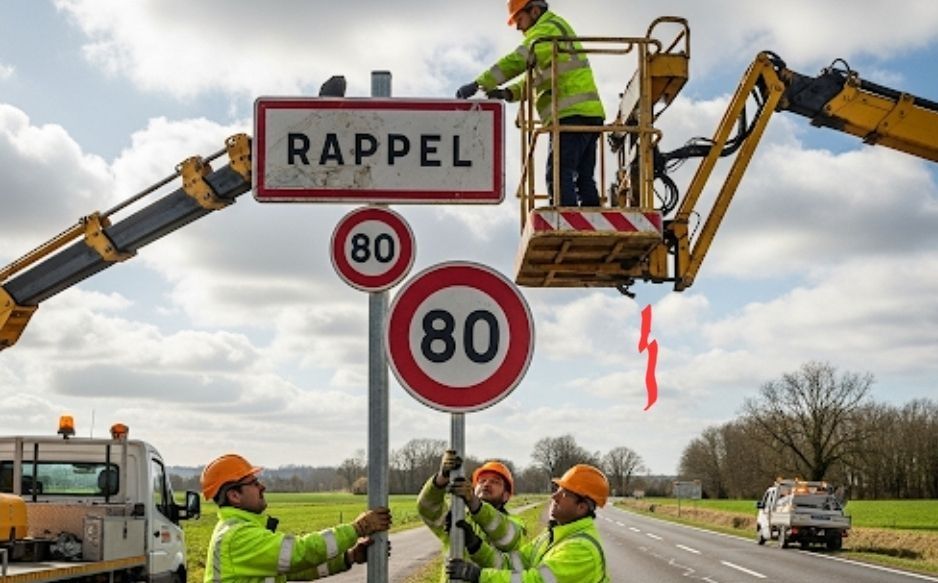 VITESSE.- Le 80 km/h sur route, instauré il y a sept ans, est en train de disparaître. L'Eure montre l'exemple et repasse à 90 km/h. Et les Hauts-de-France ?