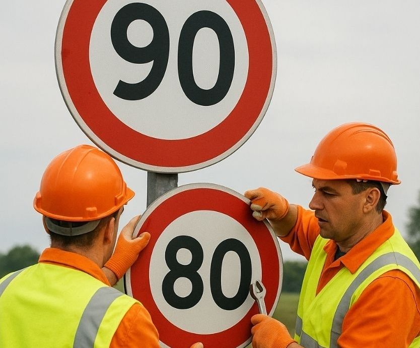 VITESSE.- Le 80 km/h sur route, instauré il y a sept ans, est en train de disparaître. L'Eure montre l'exemple et repasse à 90 km/h. Et les Hauts-de-France ?