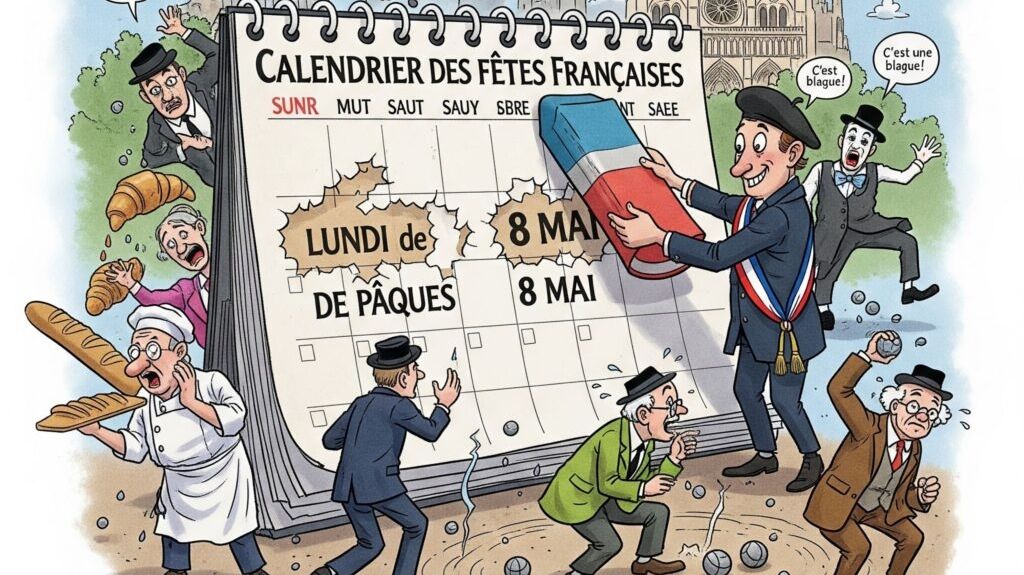 La suppression des jours fériés du lundi de Pâques et du 8-Mai fait l'unanimité contre elle. Réactions dans les rues de Lille.