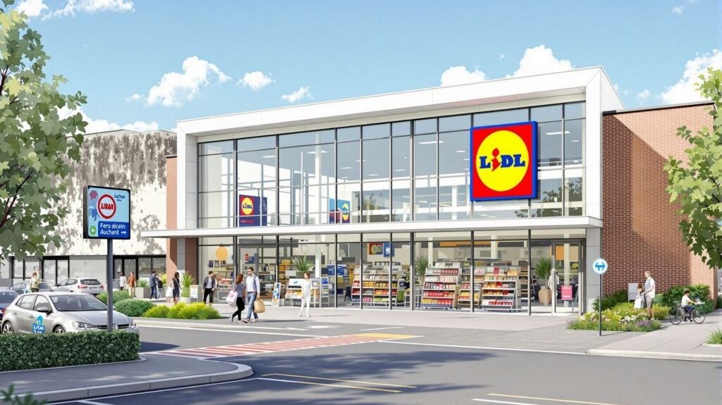 À Noyelles-lès-Vermelles à la mi-octobre, le supermarché Auchan sera remplacé par un Lidl. Que deviennent les employés le stock ?